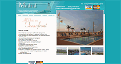 Desktop Screenshot of madridmotelnj.com